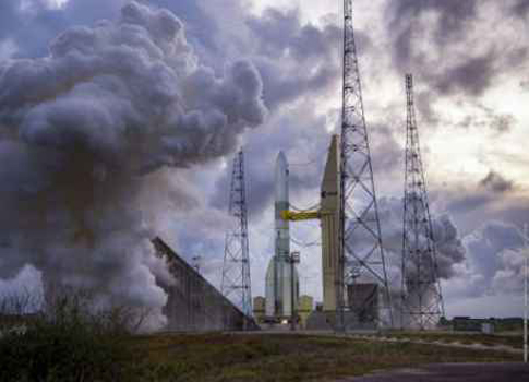 أجريَت في قاعدة كورو في غويانا تجربة “واسعة النطاق” ل صاروخ  أريان 6  تمهيدا لرحلته الأولى المقررة في 2024،