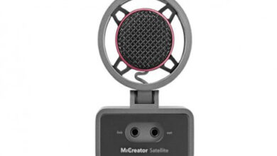 كشفت شركة “أوسترين أوديوز” عن ميكروفون “ماي كرييتور ستوديو” MiCreator Studio، وهو ميكروفون بحجم الجيب