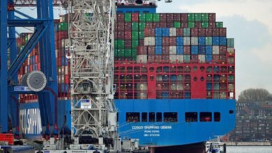 التوترات في البحر الأحمر تقفز بأسعار الشحن البحري....شركة الشحن الصينية 'كوسكو'