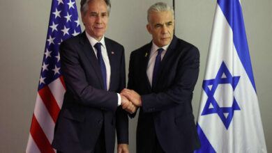 اجتمع وزير الخارجية الأميركي أنتوني بلينكن مع قادة المعارضة الإسرائيلية الثلاثاء في إطار جولة جديد