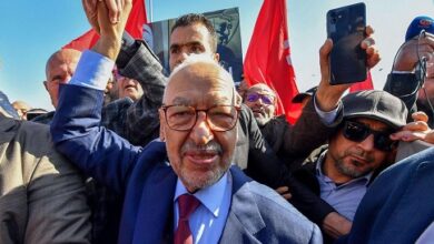 قضت محكمة تونسية حضوريا، بسجن رئيس حركة النهضة الإسلامية راشد الخريجي الغنوشي القابع في السجن