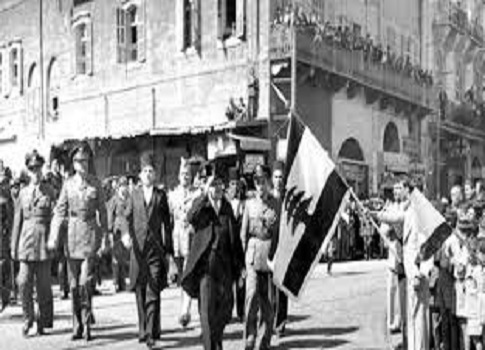 نهاية مشروع لبنان الكبير .... في الأول من أيلول 1920 وقف الجنرال هنري غورو في بيروت وأعلن بيده المبتورة،