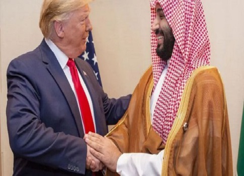 ضّغوط عنيفة التي بدأت تُمارسها عدّة أطراف من بينها بعض الدول العربية الوسيطة قبل زيارة مقررة للرئيس الأمريكي دونالد ترامب