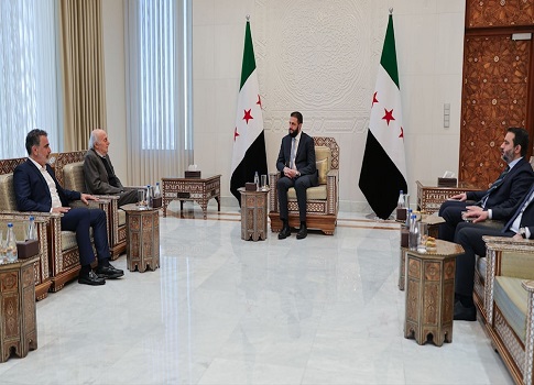 وليد جنبلاط يزور أحمد الشرع… والسفراء العرب مشيخة العقل
