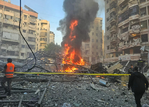 ندّد الجيش اللبناني بالعدوان الإسرائيلي على الضاحية الجنوبية لبيروت ، معتبراً أن العدو «يسعى إلى عرقلة نهوض» لبنان.