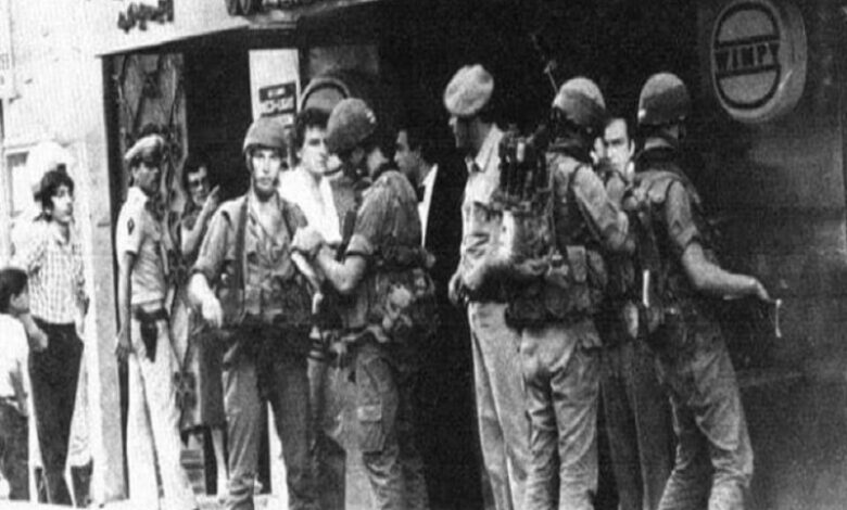 قيام خالد علوان المنتمي للحزب السوري القومي الاجتماعي، بقتل ضابط. وأربعة جنود إسرائيليين. في مطعم الويمبي بشارع الحمراء في العاصمة اللبنانية بيروت.