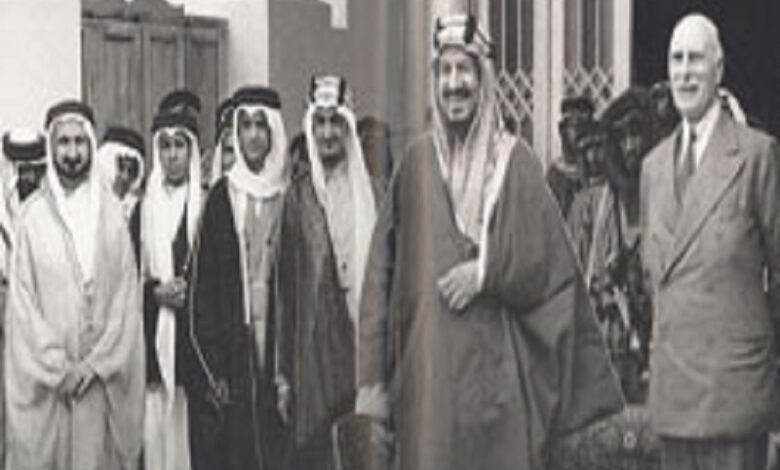 إعلان قيام المملكة العربية السعودية على يد الملك عبد العزيز آل سعود.