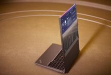 لابتوب من لينوفو بشاشة تتمدد لمزاحمة الأجهزة المكتبية