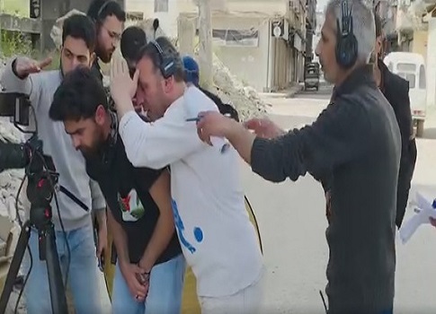 أنهى فريق العمل التطوعي في اتحاد الكتاب العرب إنجاز الأعمال الفنية المتعلقة بفيلم الخطاط القصير الذي سيعرض في مهرجان السخرية في الأدب والفن