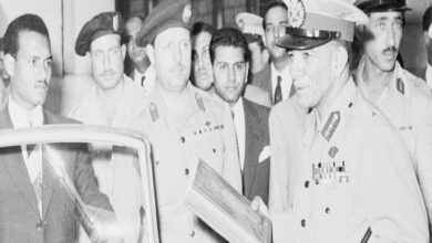 اللواء محمد نجيب يشكل حكومته الثانية وذلك بعد نجاح ثورة يوليو.