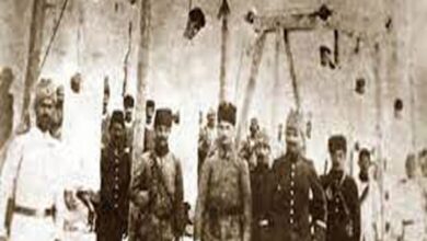جمال باشا يعدم 21 من الوطنيين الشوام المطالبين بالاستقلال أو الإصلاح وذلك في ساحة البرج في بيروت وساحة المرجة في دمشق.